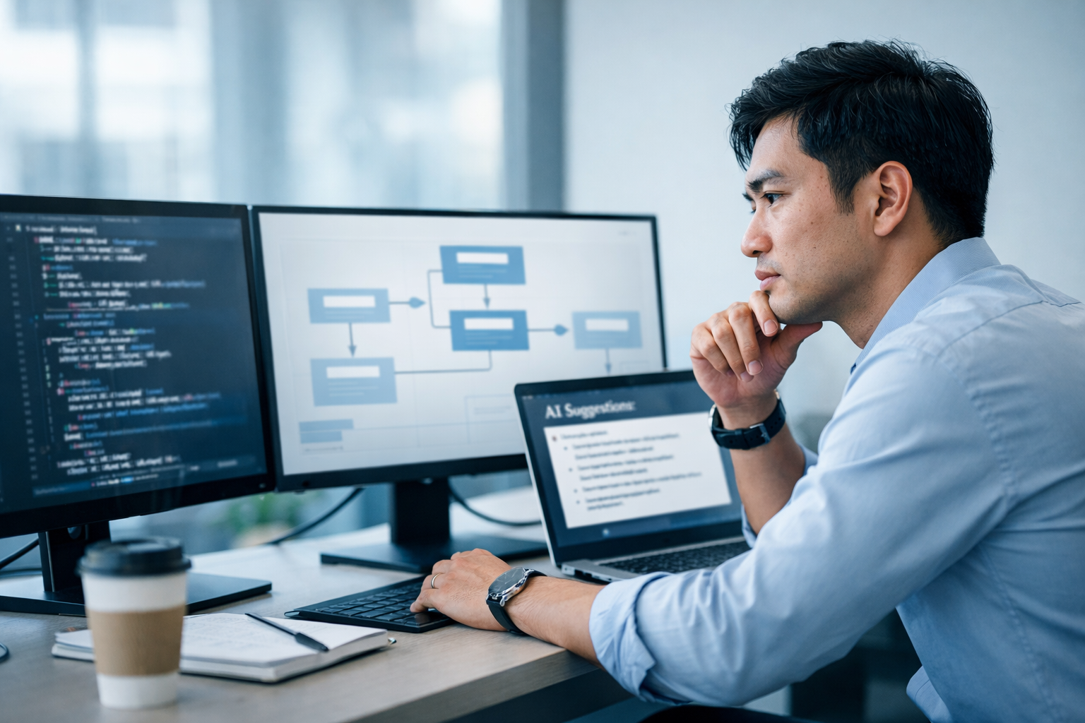 AI駆動開発でエンジニアスキルはどう変わるのかを解説。実装機会の減少により設計スキルの習得構造が変化し、レビューの役割が重要になる理由と具体的な対応を整理します。