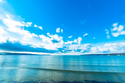 11月の佐渡・真野湾